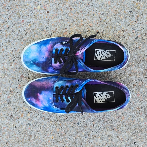 Vans Lo Pro Cosmic Galaxy Sneakers Size 7 - Picture 3 of 10